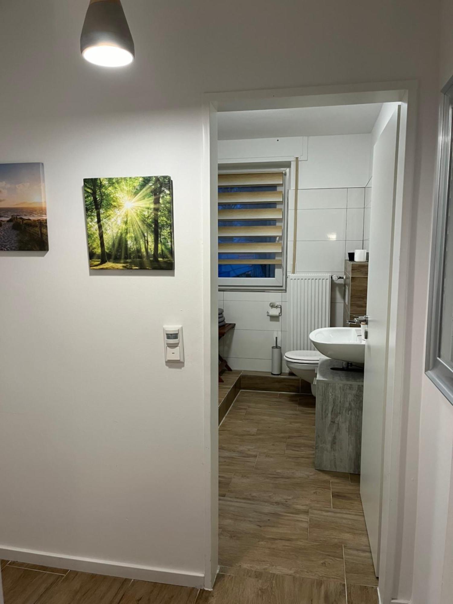 Wunderschoene Ferienwohnung Mit Balkon Auf Dem Bauernhof Greven Buitenkant foto